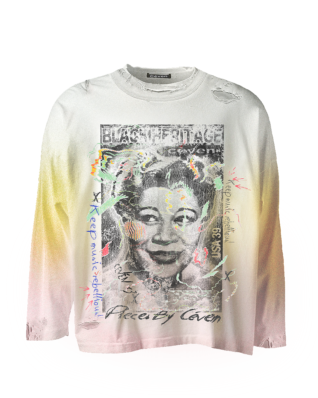 DISTRESSED LONGSLEEVE
