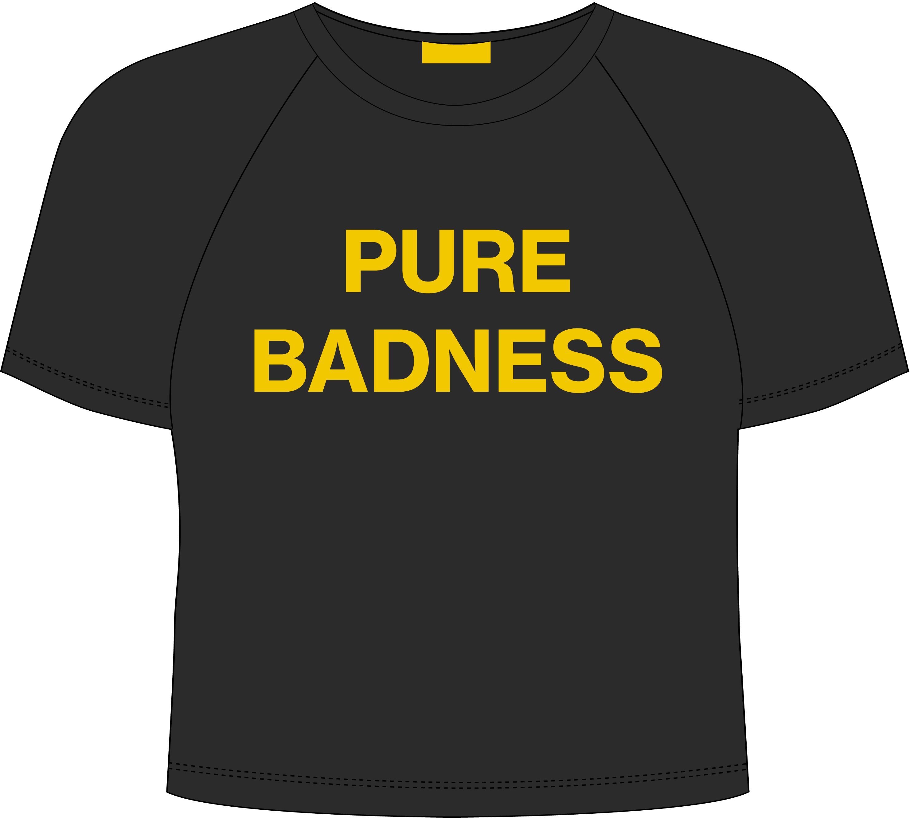 PURE BADNESS BABY TEE