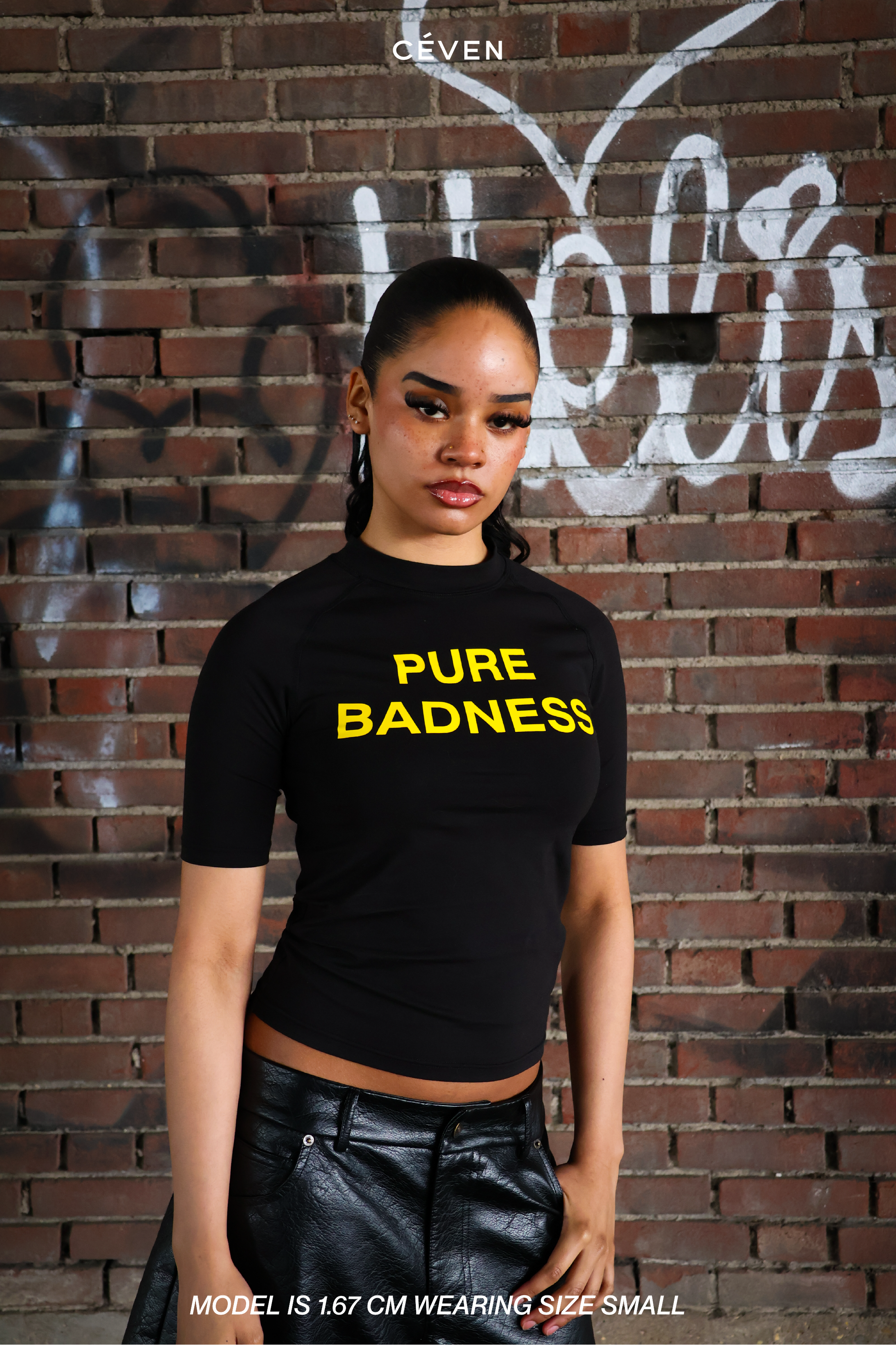 PURE BADNESS BABY TEE